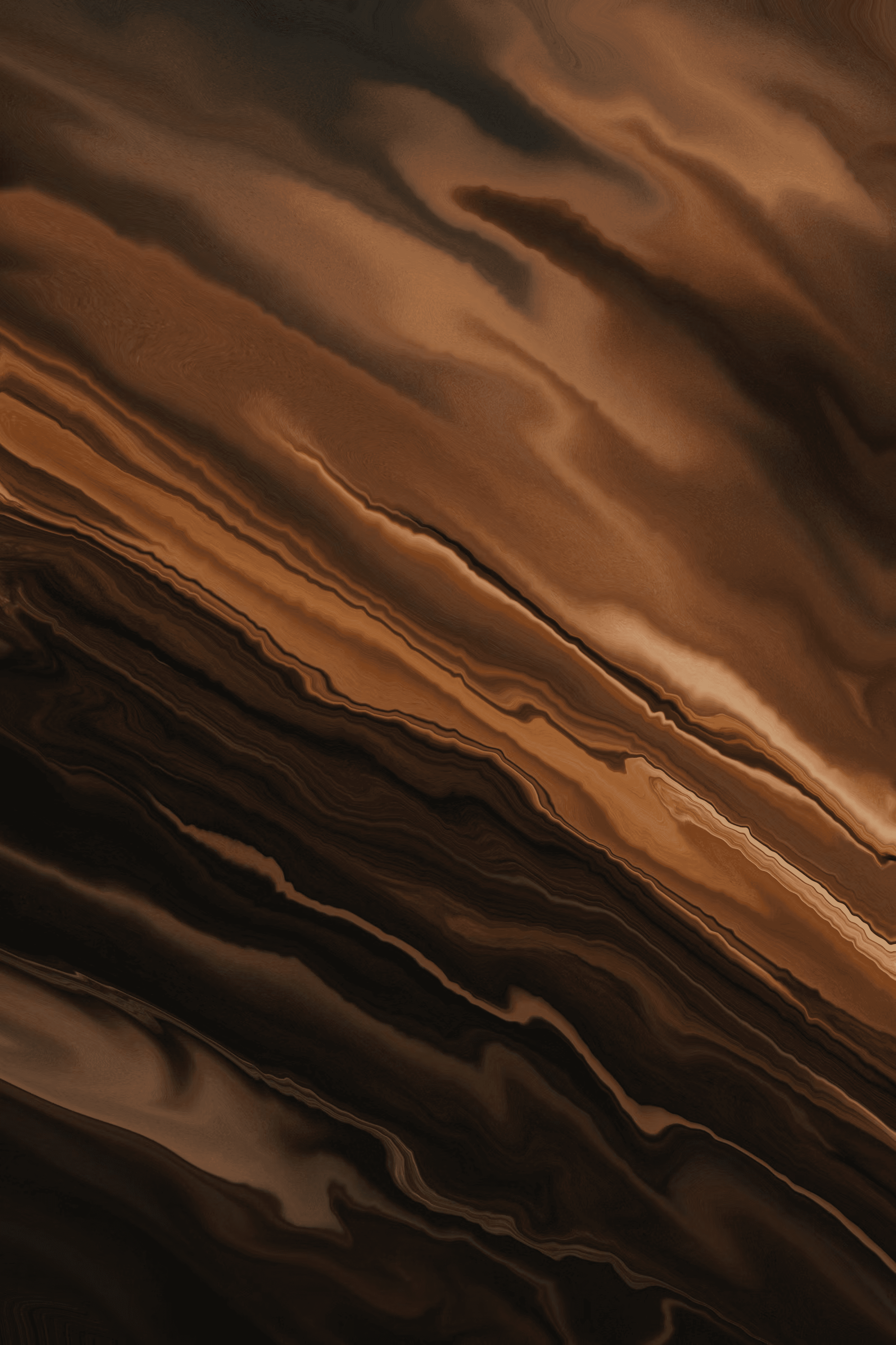 Rustic sand dunes abstract illustration